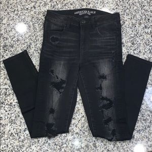 Black Hi-Rise Jegging